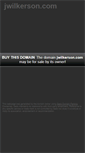 Mobile Screenshot of jwilkerson.com